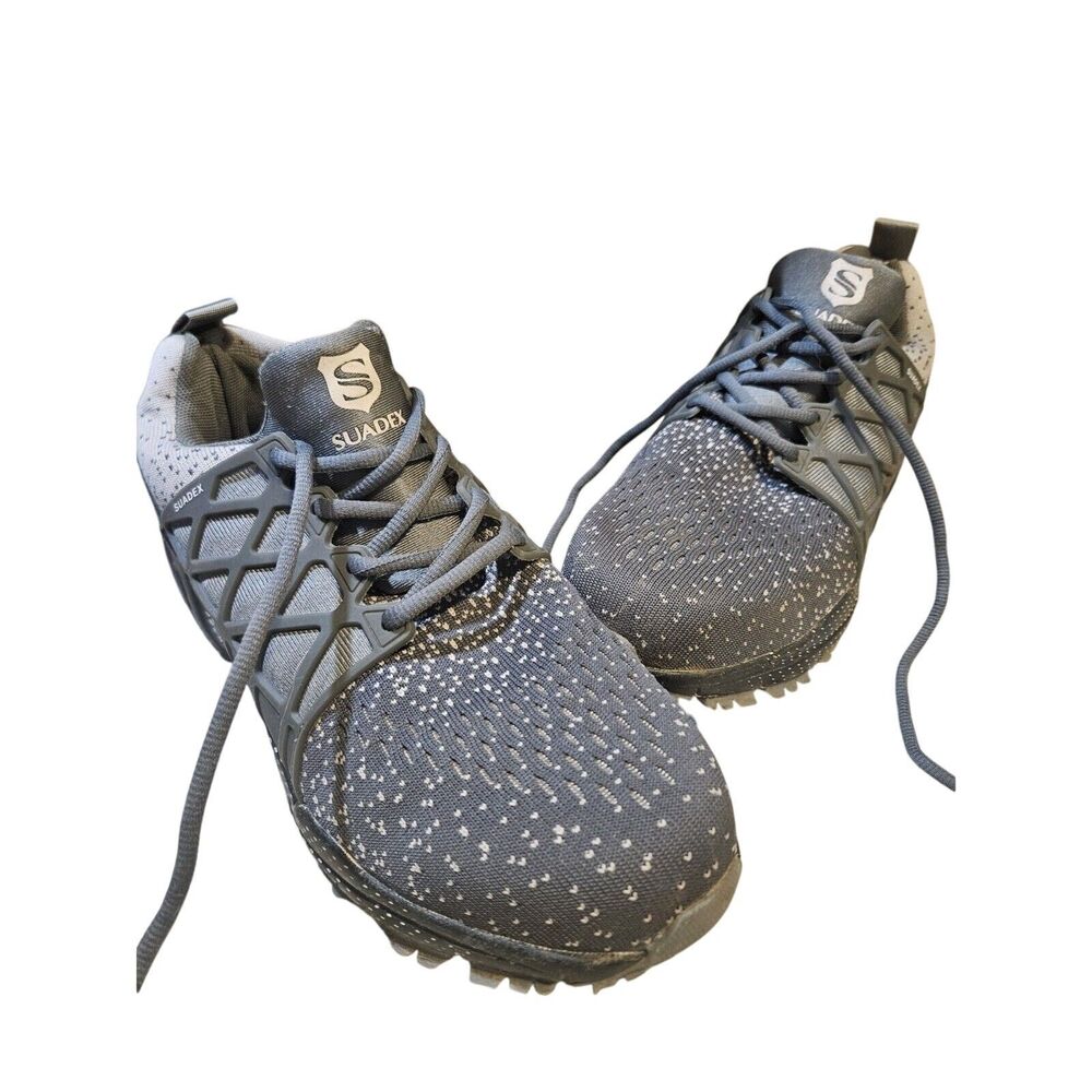 Steel Toe Suadex 1157 Shoes Size 40 Steel Toe Grey Gray Athletic Shoes Mens